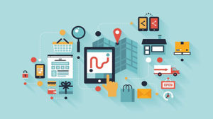 One Click on the I-Pad Branches out to an example of dropshipping services.