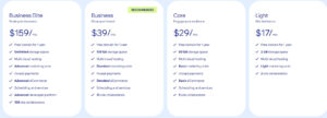 wix pricing