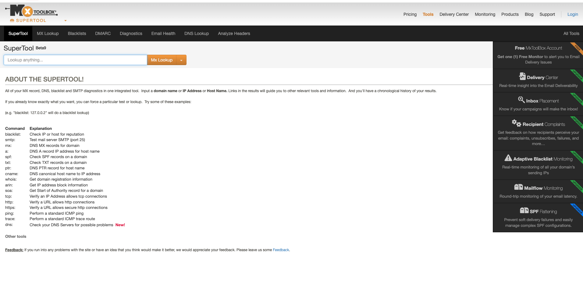 mxtoolbox